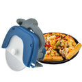 Wholesale Stainless Steel Detachable Pizza Roller Sharp Pizza Cutter with Protective Cover for Fruit & Vegetable Preparation