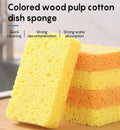 Eco-Friendly Biodegradable for Magic Compressed Wood Pulp Cellulose Sponges Natural Dish Sponge Kitchen Funny DIY Sponge MegaBDM