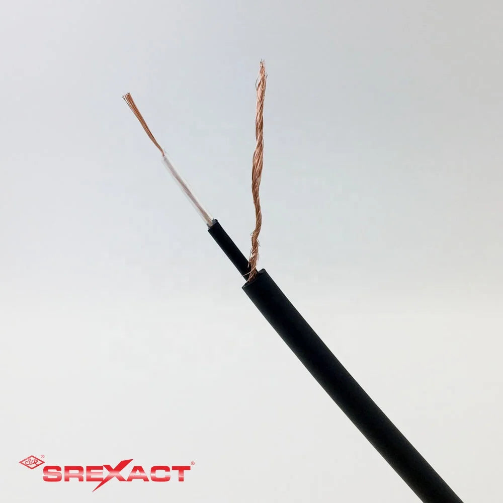 Professional SREXACT 3070100031-100M 100M Bare Copper Audio Guitar Cable (300V)