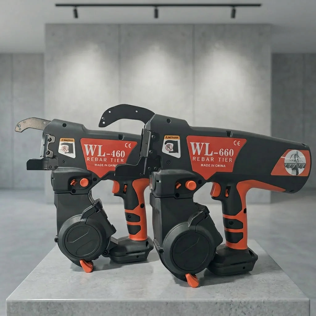 WL-460 Jiangxi Construction Power Tool Rebar Tying Machine Li-ion DC18V Battery Operated Automatic 46mm for Tying Diameter 4000 MegaBDM