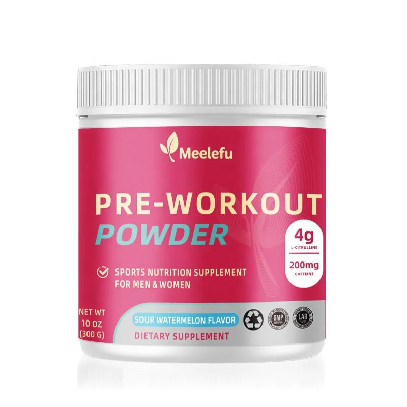 OEM/ODM Pre Workout Formula Sports Nutrition Pre-Workout Powders for Men & Womens Drink Energy Powder for Working Out