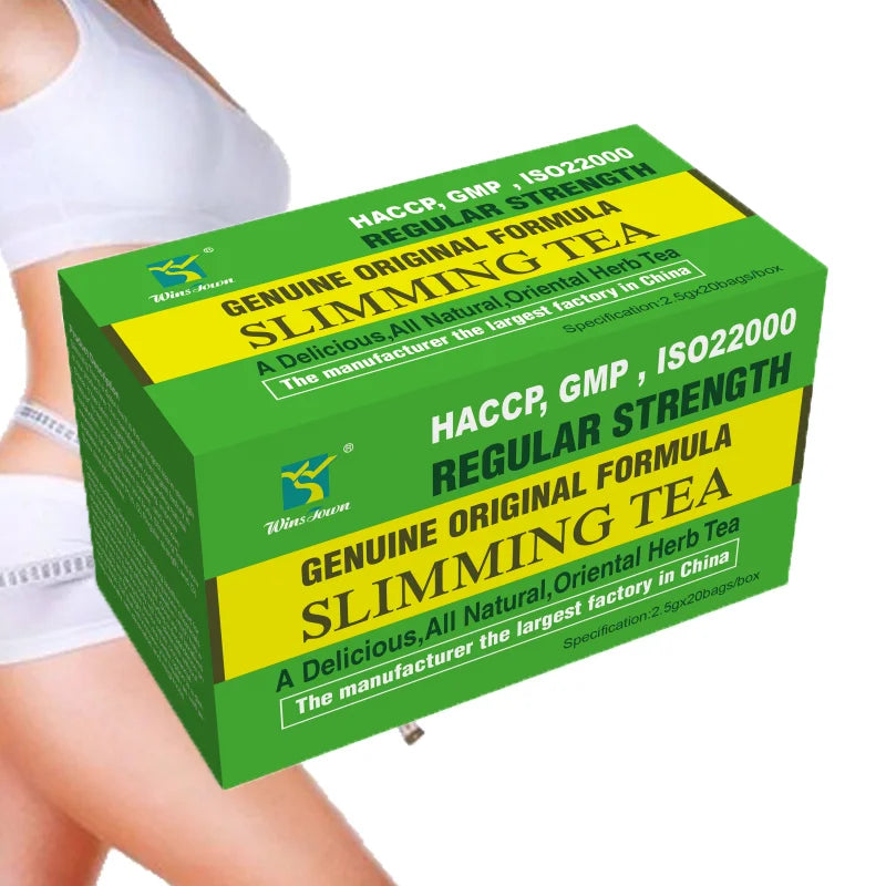 Organic Detox Slim Tea Box OEM Support for Adults' Slim Body Control Boosts Weight Loss Vitamins