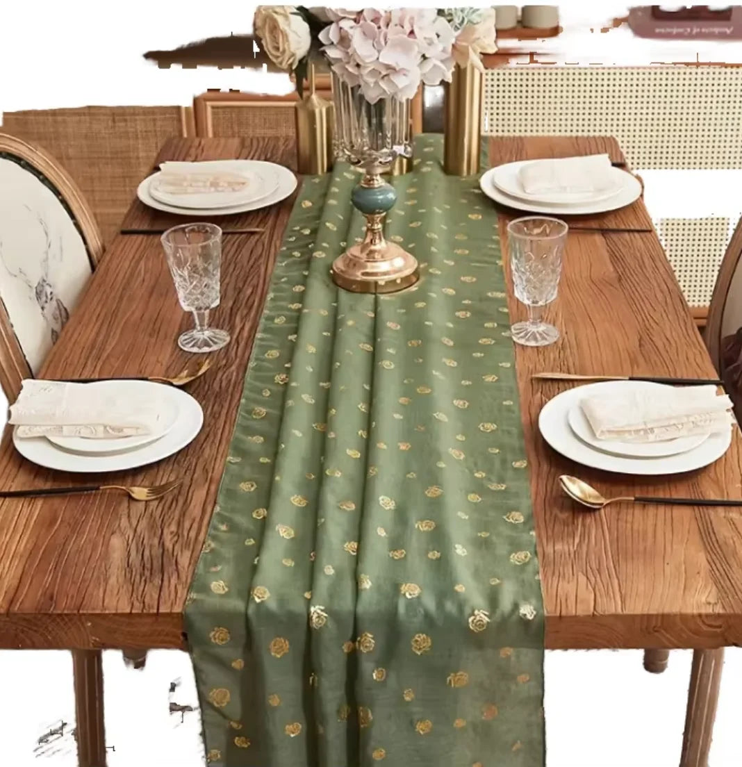 Woven Table Runner 100% Polyester Bohemian Home & Hotel/Restaurant Decoration for Dining Birthday Parties Weddings MegaBDM