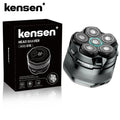 KENSEN Electric Head Shavers for Bald Men 6D Magnetic Razor Beard Trimmer USB Rechargeable LED Display Waterproof Beard Shavers