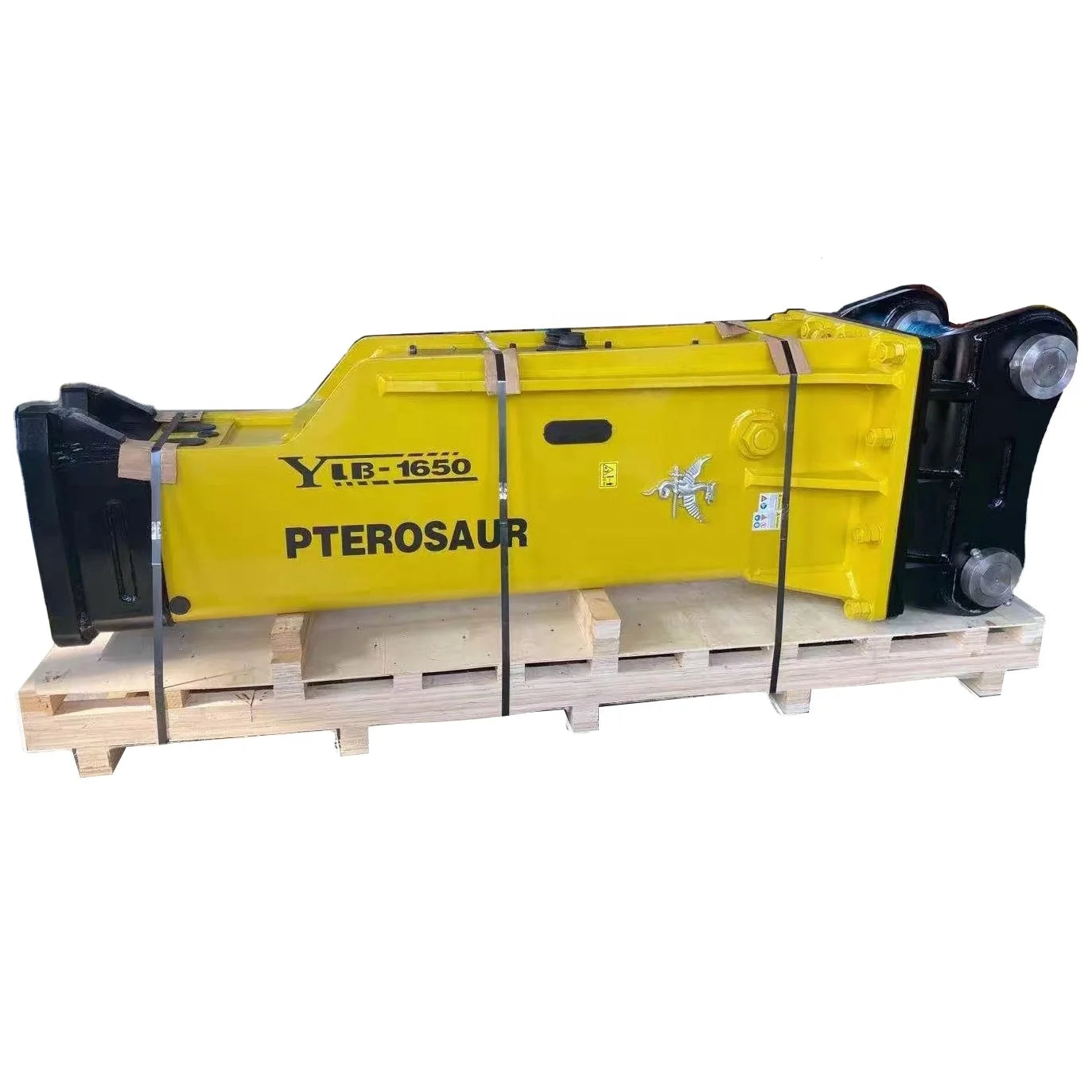 New PTEROSAUR SB131 YLB1650 Heavy Duty Demolition Hammer Hydraulic Breaker with Chisel 3.5ton Weight for 30-40 Ton Excavator