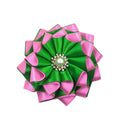 5.5 Inch Oversize Floral Brooch Pin for Women Greek Vibrant Color Corsage