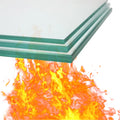 Fire Resistance Glass 60 90 120 Minutes Fireproof Blocks High Borosilicate Nano Silicon Composite Multilayer Laminated Glass