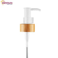 28/410 Bamboo Eco-Friendly Pump Cosmetic Lotion Pump Plastic Bottle Bamboo Oil Pump