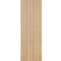 Eco-friendly 2x8' MDF Slats Acoustic Wall Panels Soundproof Wood Veneered MDF Slats Acoustic Panel