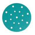 100pcs 6 Inch Sanding Discs Wet Dry Film-Backed Green Sand Disc Hook and Loop Dustless Random Orbital Sander Paper for Car Paint