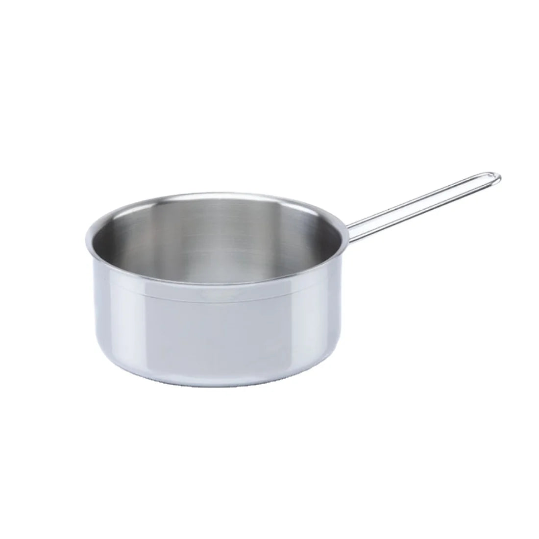 2025 Deluxe Classic Eco-friendly 20 cm 1 Ply Stainless Steel Nonstick Induction Ready Cookware Casserole Pan Pot Wire Handle
