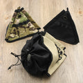 Durable Waterproof Canvas Outdoor Camping Fan Storage Bag Box Multi-function Tripod Fan Pouch Foldable Portable for Camping