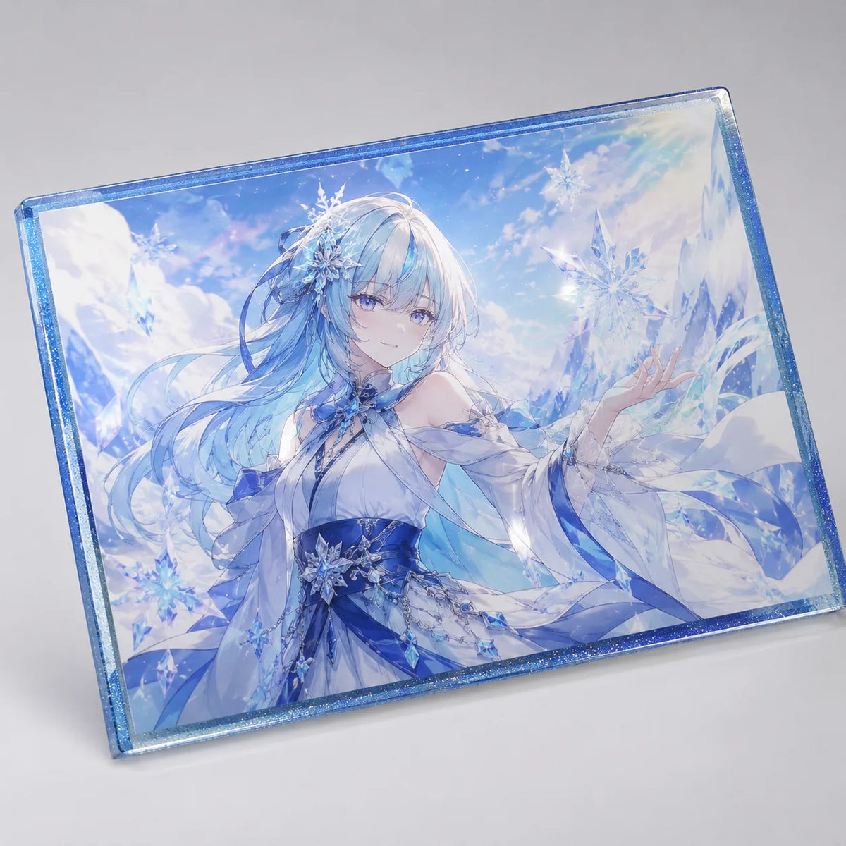 Custom Acrylic Anime Art Panels & High-Quality Character Color Cards Wholesale Glitter & Holographic Cards MegaBDM