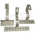 Yuens New Design Ajustable Aluminium Stainless Steel  Solar Roof Hook for Pitched