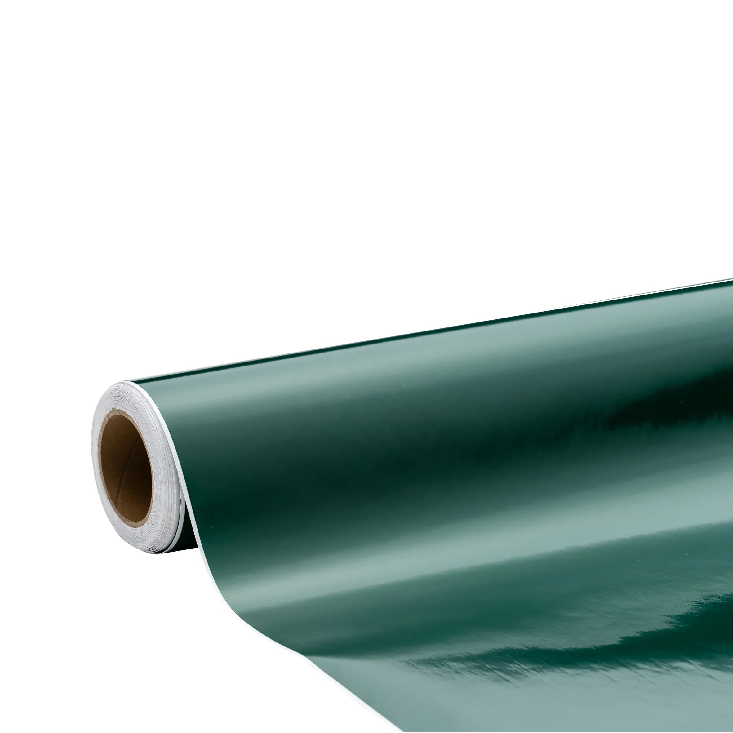 Dark Green Craft Vinyl Cutting Rolls Glossy Plastic Advertising Sign Material 0.9\" Thick 35' Long 9.12 M Wide Model V207