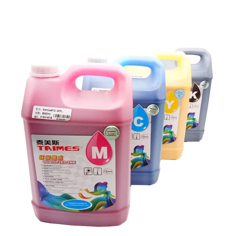 Good Quality Taimes 512i 30pl Ink 5000ml Eco-ink for KM512i Printhead Ink