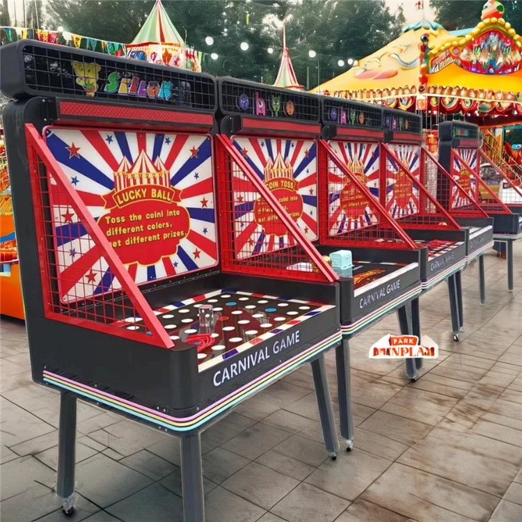 Zhengzhou Amusement Park Mini Backpack Sports Entertainment Metal No Parking Signs Carnival Game Booths Glass Fiber Sports
