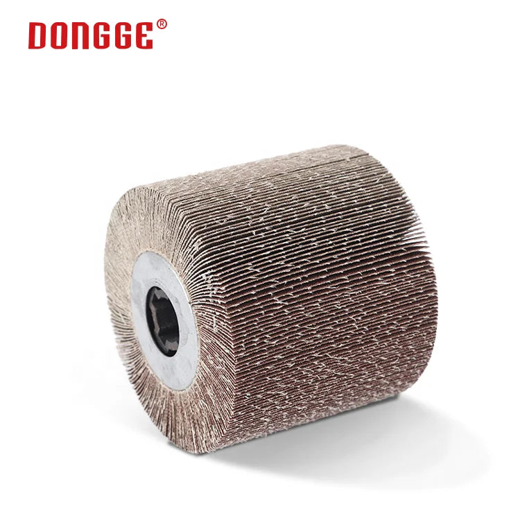 China Manufacturer OEM High Polishing Grinding Abrasive Cloth 80# Grit Wire Drawing Wheel for Metal/Aluminum Alloy 3 Year
