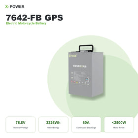 X-POWER XP-S600 72V 30Ah Lithium Ion Battery Pack 2160Wh Smart Bluetooth BMS Metal Case for Electric Motorcycle E Bike Scooter