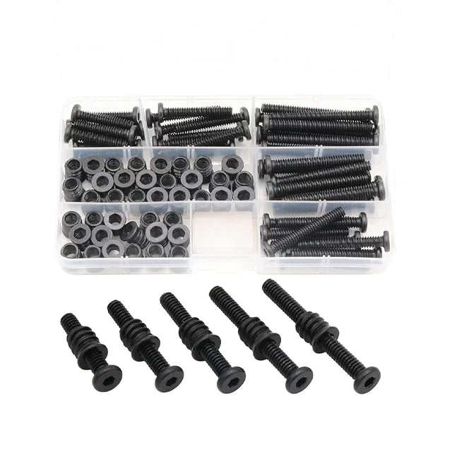 Din 912 M8 M7 M5 M4 M3 Allen Screws Manufacturers Grade 10.9 12.9 Threaded Insert Nuts Hexagon Socket Head Cap Bolts