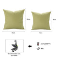 Factory Wholesale Square Hotel Use Premium Linen Sublimation Blank Pillow Case & Cushion Cover with Invisible Zipper