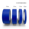Eco Friendly Blue Acrylic Waterproof Painter Tape UV Resistant 14 Days Clean Removal for Car Wall Indoor Outdoor Masking