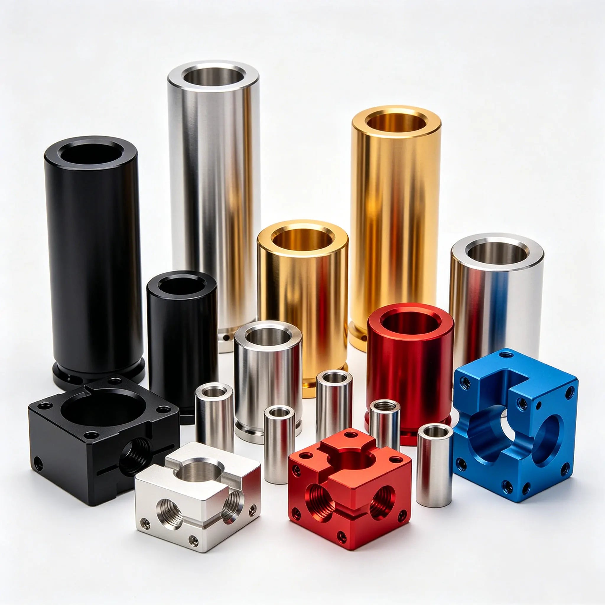 China Custom Lathe Machined Parts Milling Metal Anodizing Aluminum Turning Cnc Machining Parts Spare Parts