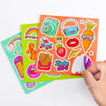 Custom Color Printing Vinyl Logo Sticker Custom Kiss Cut Waterproof Sticker Custom Printed Transparent Kiss Cut Sticker