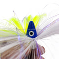 Sea Witch Trolling Lure with Lead Head Saltwater Fishing Ballyhoo Trolling Skirt for Tuna & Mackerel Big Game Target Species