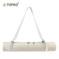 TOPKO Stocked Portable Yoga Mat Strap Slivery Yoga Mat Carrying Strap