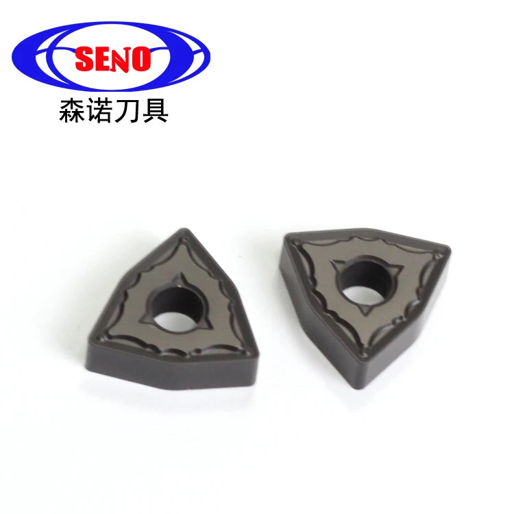 CNC Carbide Inserts WNMG08 WNMG080408 Turning Inserts Stainless Double Color Coatings Carbide Plate
