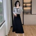 2025 Spring Roman 2 Piece Set for Women Square Collar Top And Skirts Set Ropa Wholesale