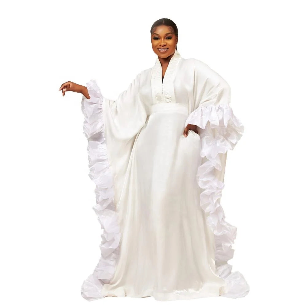 Free Size Women's Kaftan Dresses Popular Design from Dubai for African Clothing