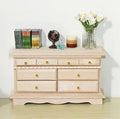 1/6 1/12Doll House Simulation Miniature Mini Furniture Sideboard Model Decor Gift