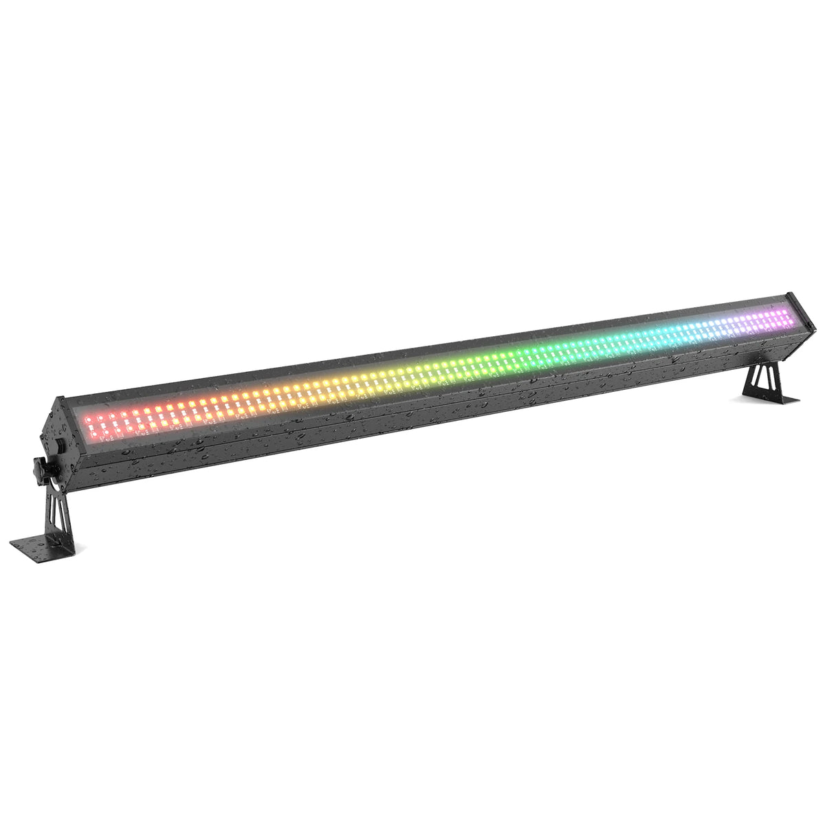 U`King IP65 Waterproof Wall Washer Light DMX Control 336LED RGB Strobe Wall Washer Bar Light for Outdoor Building Wedding Party MegaBDM