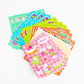 Wholesale Custom Kiss Cut Cute Paper Glossy/Transparent Kiss Cut Stickers Vinyl Waterproof Tear-Resistant Labels