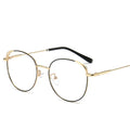 Fashion Double Line Polygon Glasses Frames Rose Gold Silver Gold Black Four Colors in Stock MegaBDM