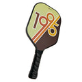 Large Sweet Spot Carbon Fiber Pickleball Paddle with Surface Technology for Squash Balls