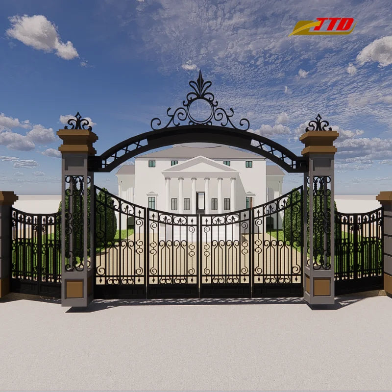 Secure Compound Wall Gate Design From Vietnam Best Materials Premium Product in Gates Category