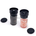 Wholesale 60ml 80ml 100ml Bulk Plastic Salt Mills & Pepper Grinder 3.5oz Glass Bottles with Plastic Lid for Seasoning