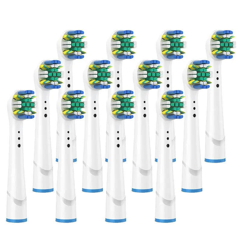 4-20pcs FlossAction Replacement Brush Heads For Oral B Floss Clean Pro Health D16 D12 8860 8875 8900 8950 Electric Toothbrush