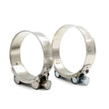 Stainless Steel Double Bolts and Double Bands Super Hose Clamp
