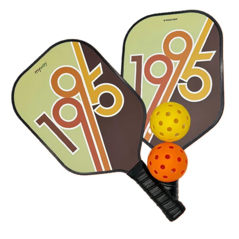 Black Fiberglass Surface Pickleball Paddle for Squash Balls Enhanced Performance