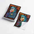 Customized Printed Cartoon Holographic Die-Cut Labels Stickers Personalized Glossy Waterproof Die-Cut Stickers