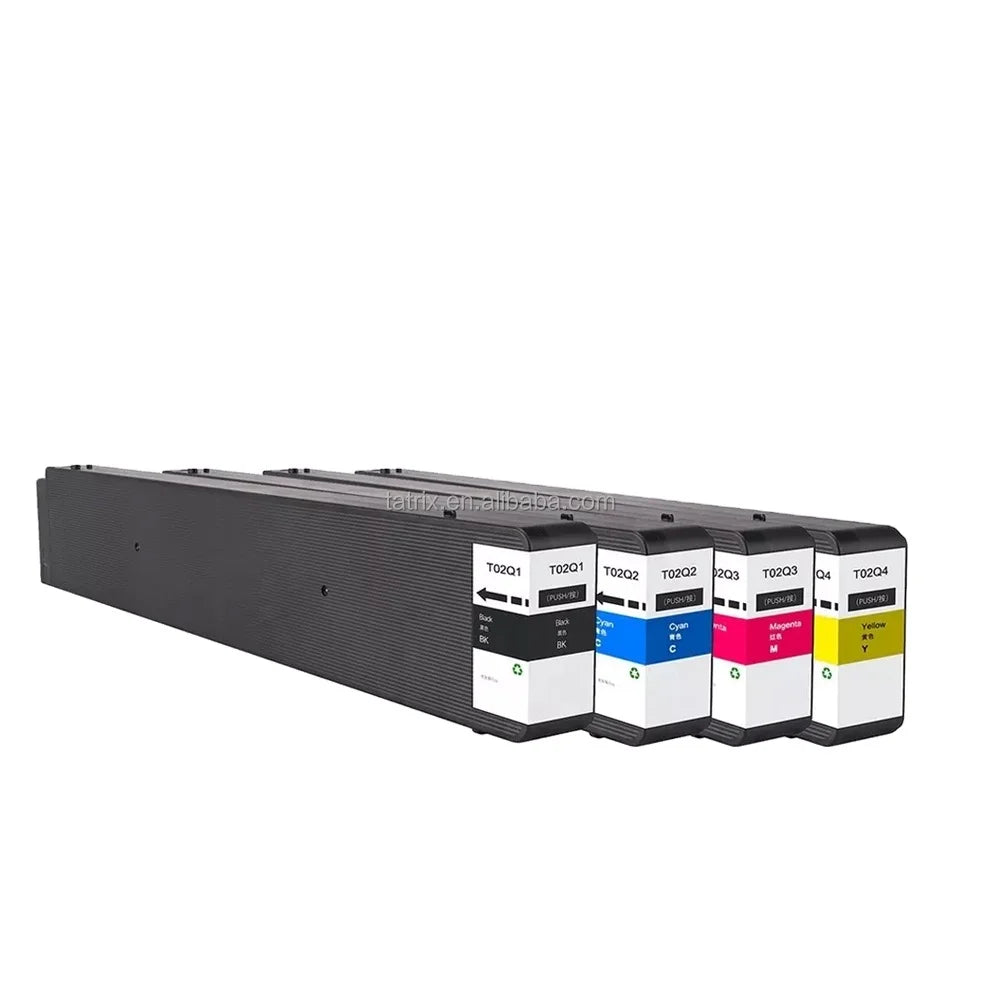 Tatrix Premium T02Q T02Q1 T02Q2 T02Q3 T02Q4 Compatible Color Inkjet Ink Cartridge for Epson for WorkForce Enterprise WF-C20600