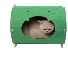 Pet Trending 2025 Manufacturer Wholesale Luxury Cat Pet Nest Many Colors Felt Storage Baskets Premium Pet Beds and Nest