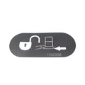 HNARL JLG Parts Soft Touch Override Decal for Use on Numerous 1702938