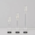 Wholesale Cosmetic Cheap Price AS Empty Transparent Color Skin Care Empty Cylinder Plastic 15ml Airless Lotion Bottle MegaBDM