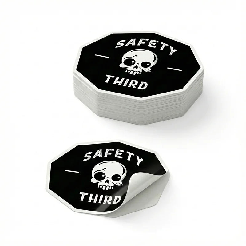 Custom Self-adhesive Holographic Effect Anti-UV Waterproof Vinyl Stickers Custom Die-cut logo Custom Stickers