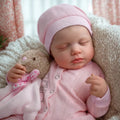 Babeside Reborn Baby Dolls 20 Inch Infant Girl Cloth Body Vinyl Mini Soft Toy Lucy RTS Fast Delivery MegaBDM
